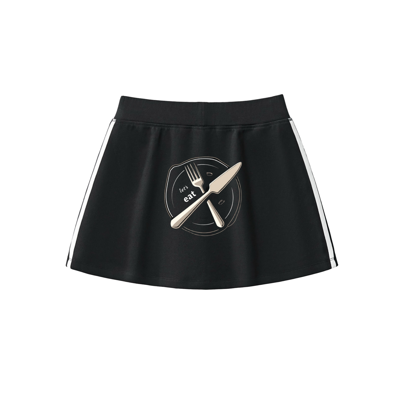 Taped Cooling Performance Short Skirt