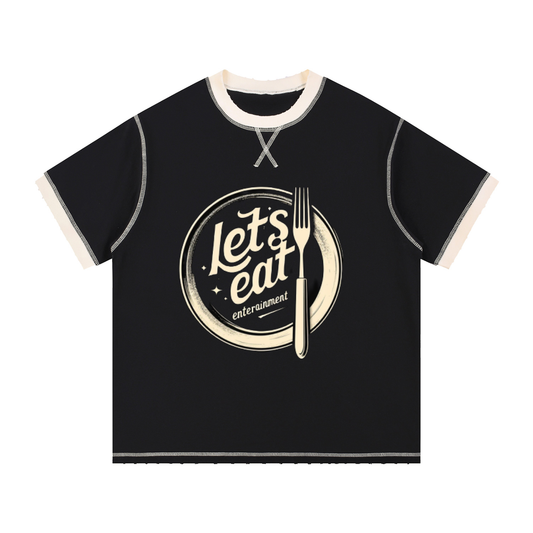 Contrast-Stitched Cotton T-Shirt