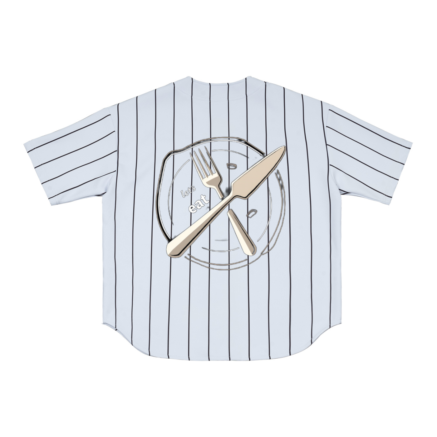 Pinstripe Baseball Jersey